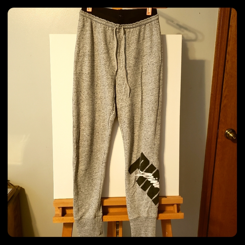 Pink sweatpants